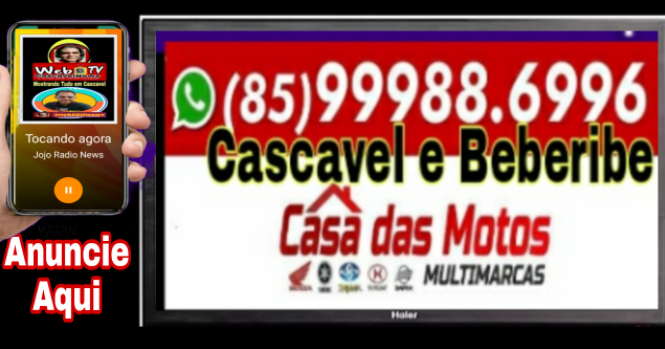 CASA DAS MOTOS Compra, Vende, Troca e Financia MOTOS OU CARROS - CASCAVEL e BEBERIBE =>Tok na tela ass o INATARAM